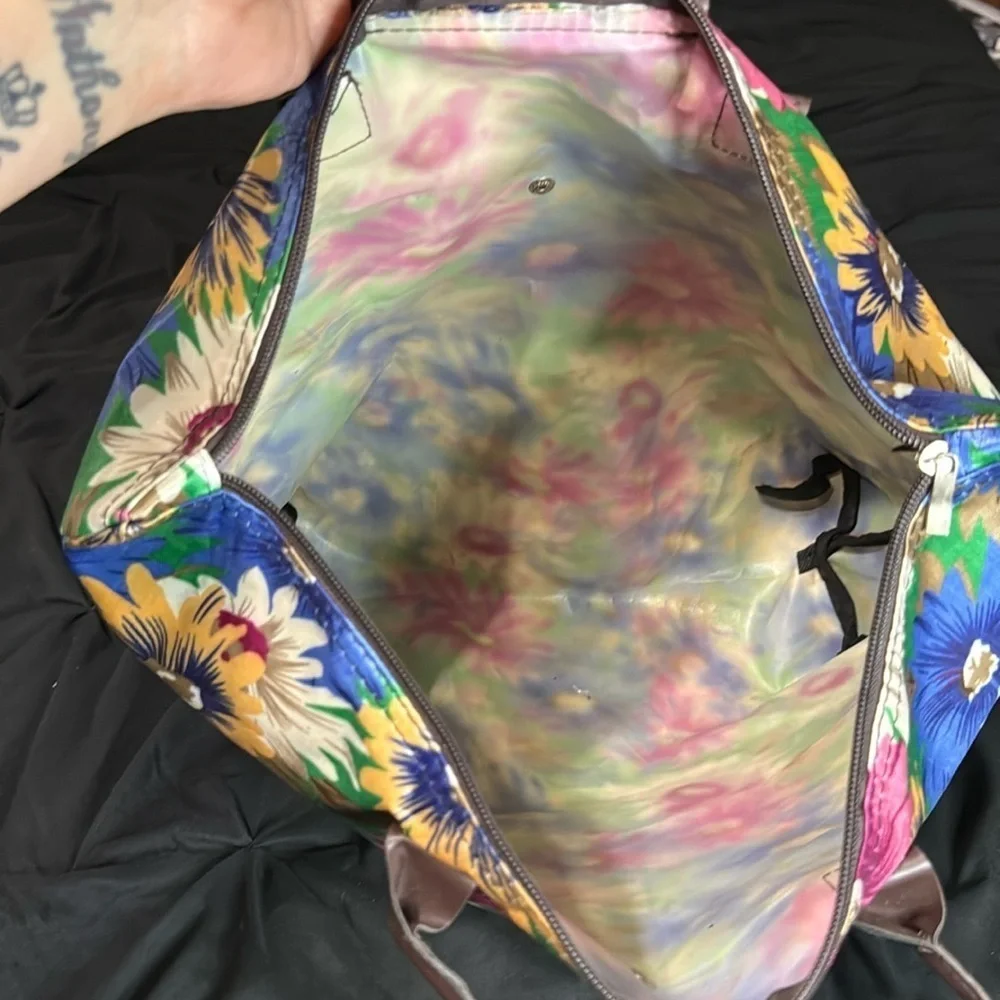 Floral Multicolor Tote Bag